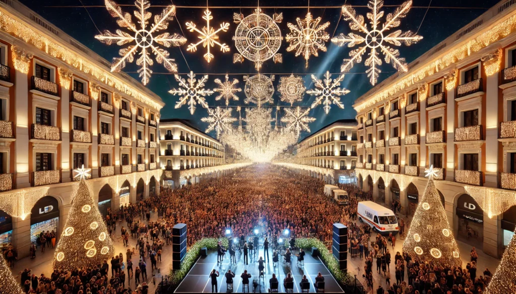 encendido de luces de navidad