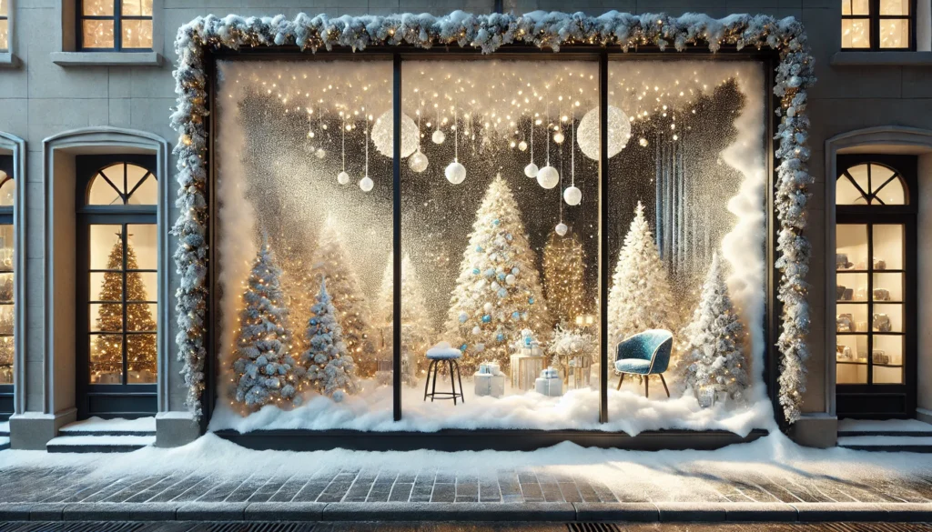 Efecto de nieve para escaparates: Atracción y Magia en Navidad 1 nevadas-artificiales-en-escaparates